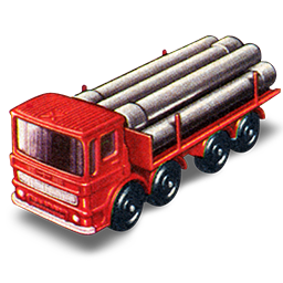 Pipe Truck Icon 256x256 png